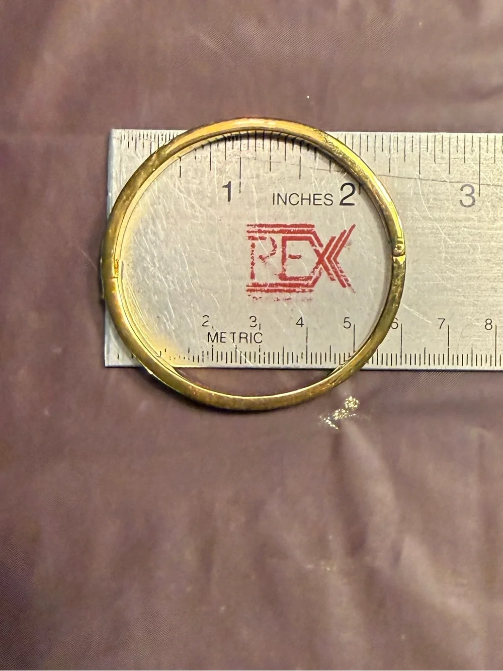 kate spade Spot the Spade Enamel Hinged Bangle Bracelet White Gold - Picture 9 of 12